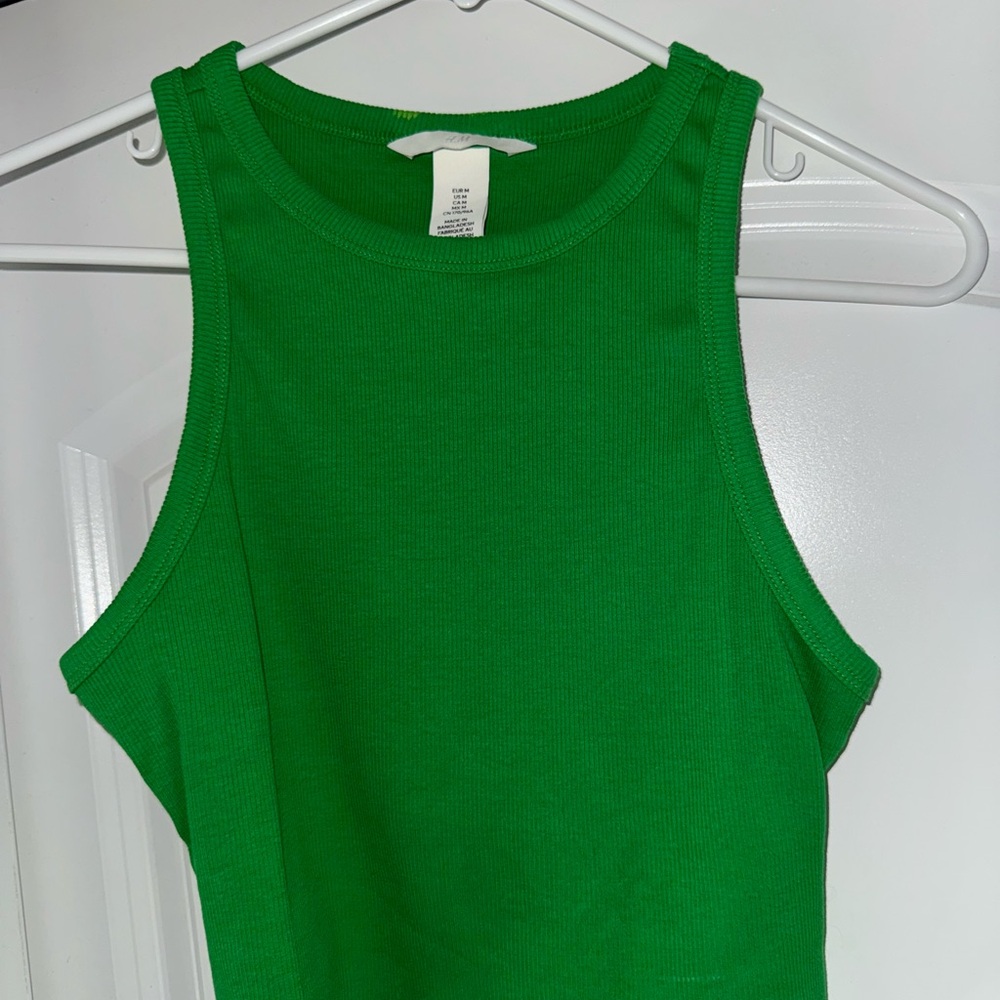H&M Bright Green Tank Top